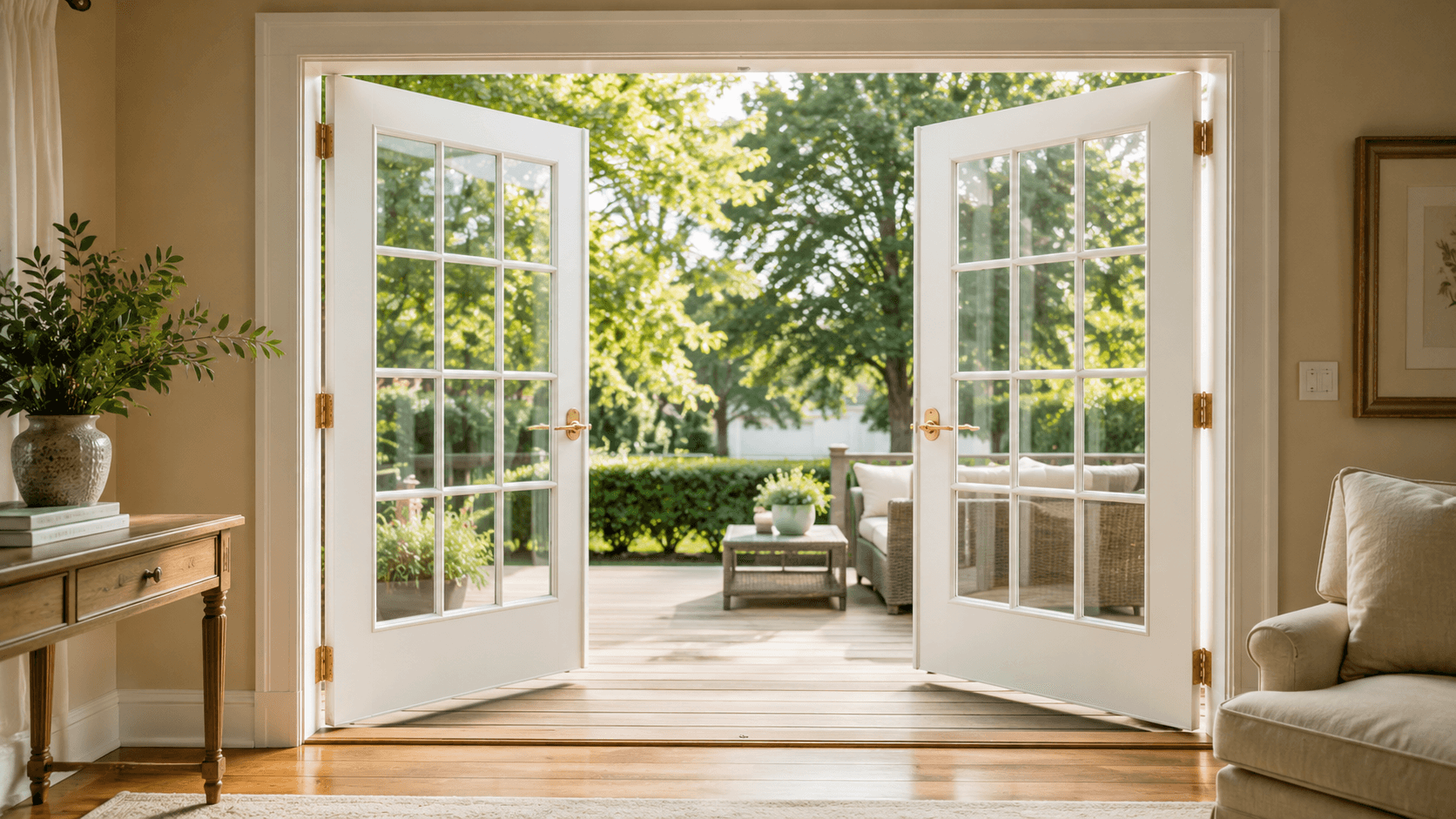 French door installation in the Midwest by Euro-Tech