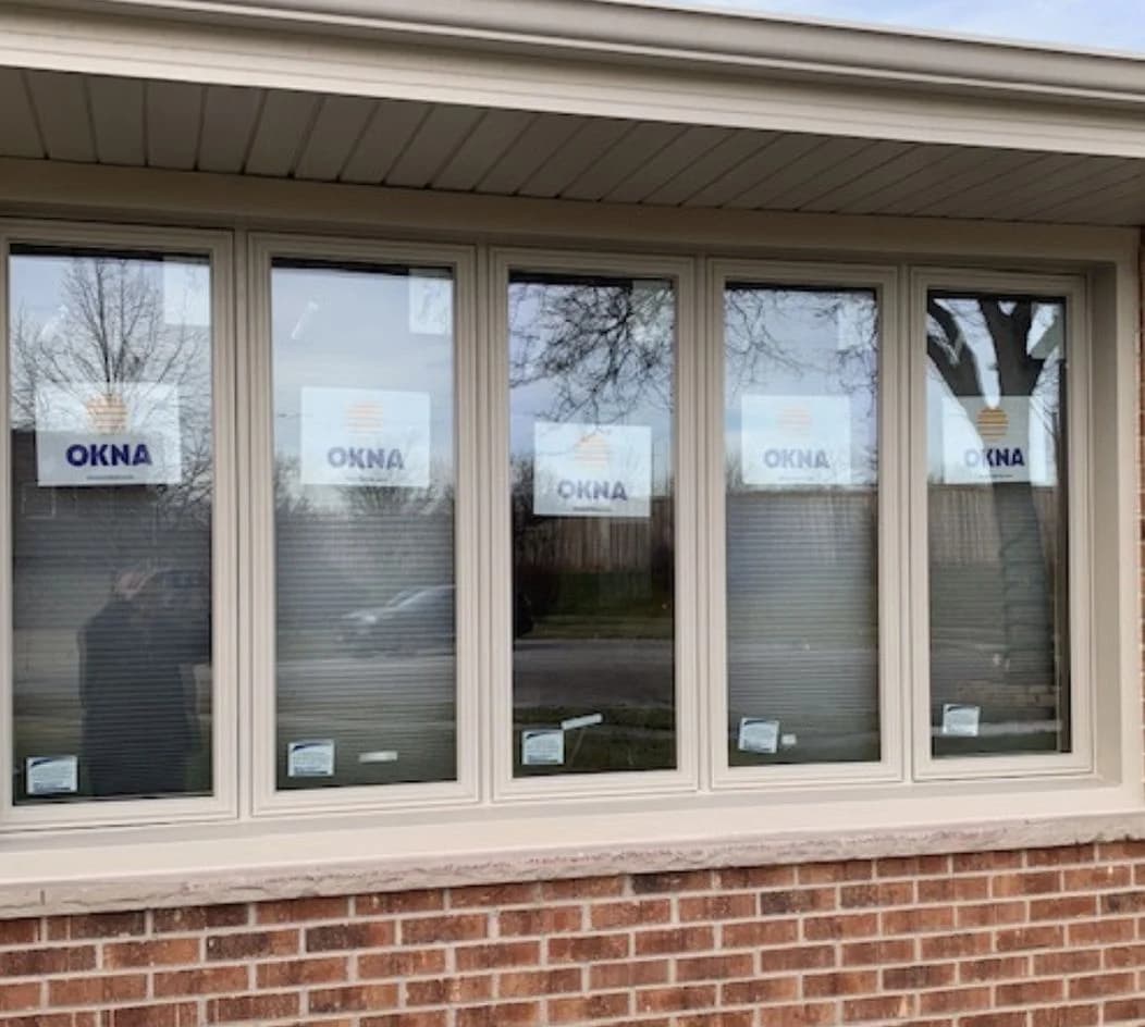 StarMark composite bay replacement windows installed in Rockford, IL